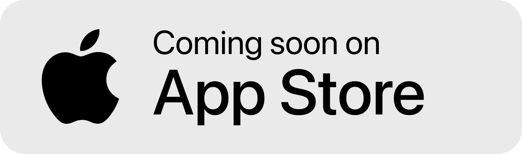 Coming Soon on iOS App store